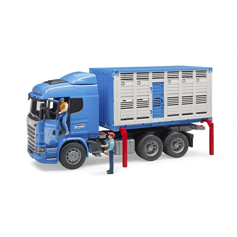 Camion miniature BETAILLERE SCANIA 3549 BRUDER 1/16
