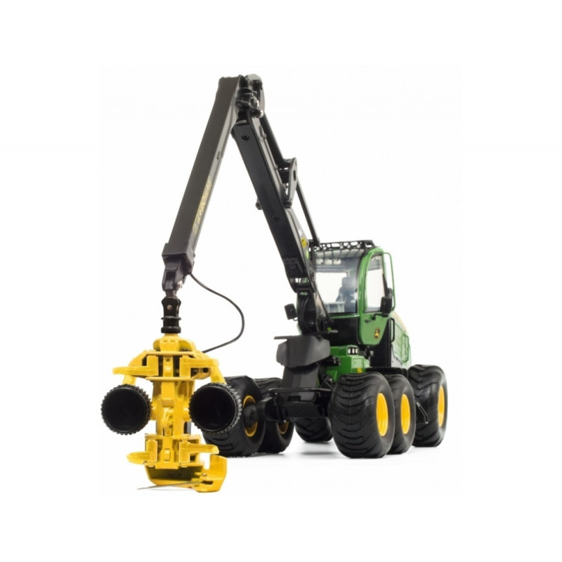 MINIATURE AGRICOLE ABATTEUSE JOHN DEERE 1270G 6 rouesSCHUCO MINIATURE AGRICOLE ABATTEUSE JOHN DEERE 1270G 6 rouesSCHUCO