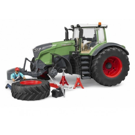 Tracteur miniature FENDT 1050 VARIO MECANICIEN BRUDER