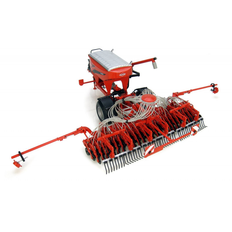 Universal Hobbies Kuhn MDS 19,1 Düngerstreuer - Modelltraktor Zubehör 1:32, Rot