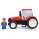 TRACTEUR CASE IH + Personnage UHK1202 UNIVERSAL HOBBIES