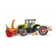 Tracteur miniature CLAAS AXION 950 FRAISE A NEIGE BRUDER