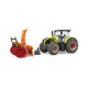 Tracteur miniature CLAAS AXION 950 FRAISE A NEIGE BRUDER