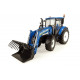 TRACTEUR NEW HOLLAND T5.120 Chargeur 740 TL UH4958 UNIVERSAL HOBBIES 1/32