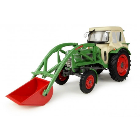 TRACTEUR FENDT FARMER 2 Chargeur Cabine UH4946 UNIVERSAL HOBBIES 1/32