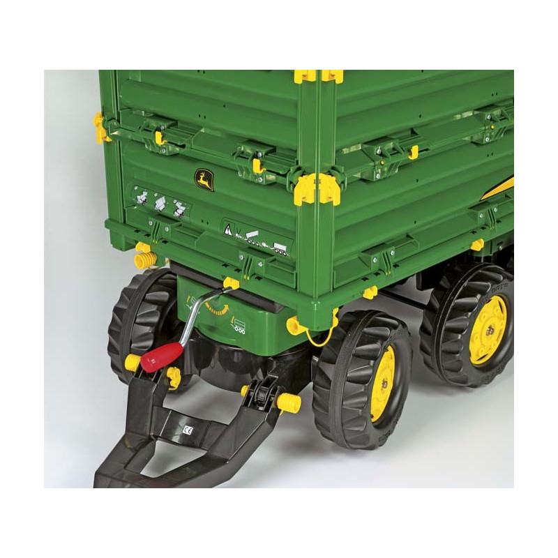 Rolly Toys Remorque pour enfant Rolly John Deere - Vert