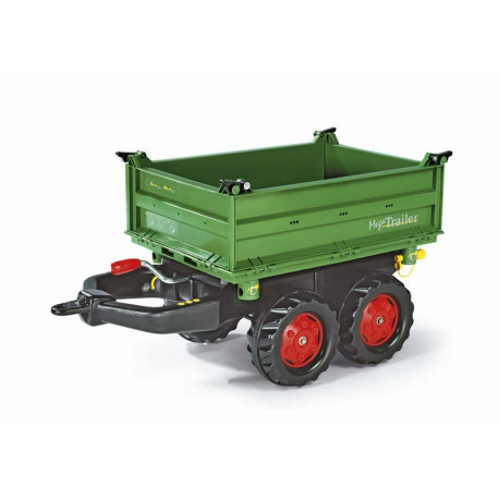 Remorque MégaTrailer verte FENDT 122202 ROLLY TOYS