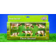 6 Vaches NORMANDES 570010 Kids Globe Farming 1/32