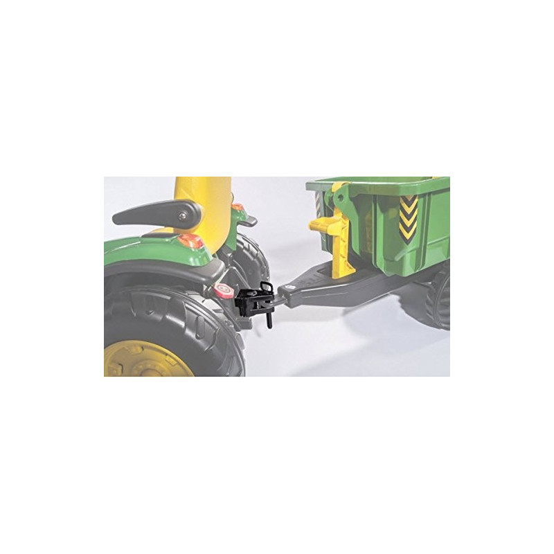 Attelage Tracteur John Deere Peg-Pérego pour remorque Rolly Toys 