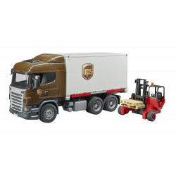 Camion miniature SCANIA UPS 3581 BRUDER