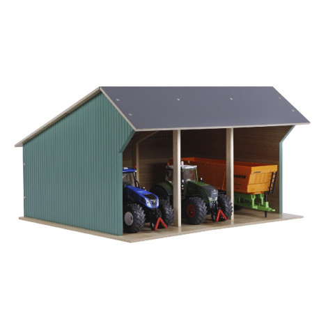 Hangar Matériel Grand 610193 Kids Globe Farming 1/32