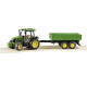 Tracteur miniature JOHN DEERE 5115M Remorque BRUDER