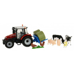 TRACTEUR MINIATURE MASSEY FERGUSON 5612 accessoires BRITAINS 43205