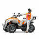 QUAD ORANGE + Personnage BRUDER 63000