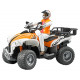 QUAD ORANGE + Personnage BRUDER 63000