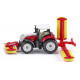 TRACTEUR STEYR avec Faucheuse POTTINGER 1672 SIKU 1/64