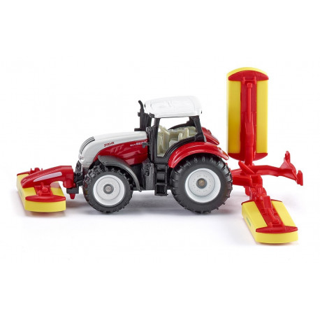 SIKU Classic Farmer - John Deere Lanz avec faucheuse