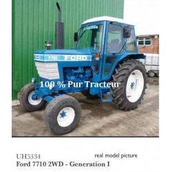 TRACTEUR MINIATURE FORD 7710 Gén1 H5334 UH 1/32