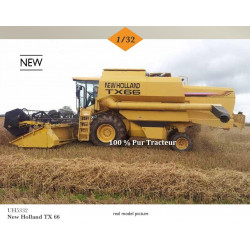 MOISSONNEUSE MINIATURE NEW HOLLAND TX66 H5332 UH 1/32