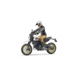 Moto Ducati Desert Sled avec Motard 63051 BRUDER