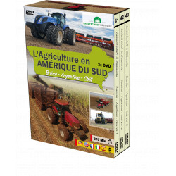 PACK 3 DVD AGRICULTURE EN AMERIQUE du SUD CD00404