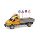 Camion MERCEDES-BENZ COMMUNAL + accessoires 2677 BRUDER