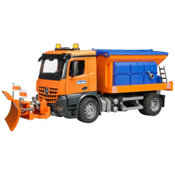 CAMION MB AROCS DENEIGEMENT 3685 BRUDER 1/16