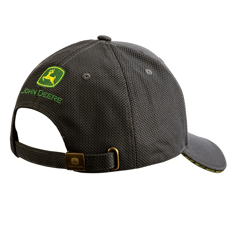 Casquette John Deere rose et grise