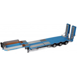 Porte engins NOOTEBOOM MCOS 48-03 Bleu-métal M1813-03 Marge Models 1/32