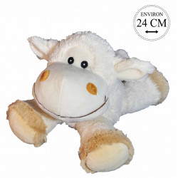 PELUCHE MOUTON BLANC 30CM PUQ767