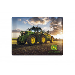 Plaque en métal 30x40 JOHN DEERE 6150R 23190