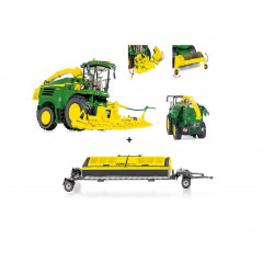 Pack ENSILEUSE  JOHN DEERE 8500i W7832 + Direct Proficut 700 W7838 WIKING 1/32