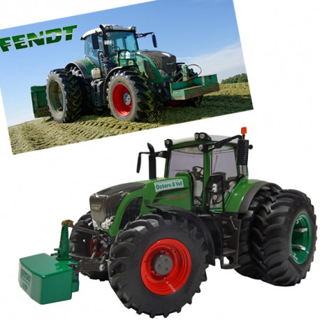 TRACTEUR FENDT 939 Vario Jumelé Oster & Vob W7422 WIKING 1/32