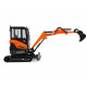 Mini-pelle DOOSAN DX27Z UH8141 1/25