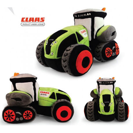 Peluche TRACTEUR CLAAS AXION Chenilles UH1141