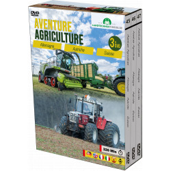 PACK 3 DVD Agriculture ALLEMAGNE-AUTRICHE-SUISSE CD00407