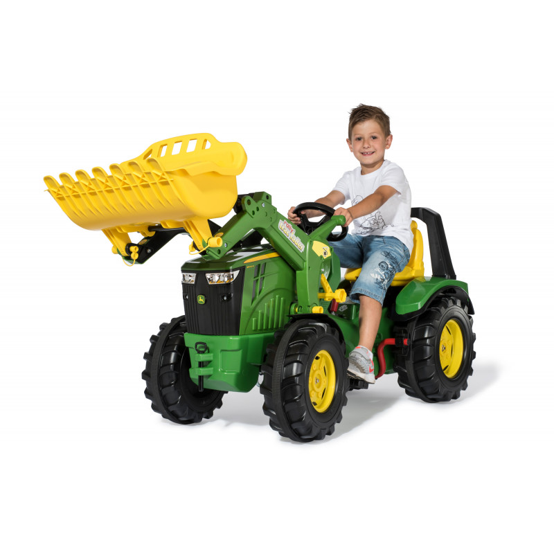 Tracteur à pédales XTrac Prémium JOHN DEERE 8400R 651078 ROLLY TOYS