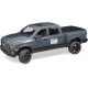 Miniature DODGE RAM 2500 Power Wagon avec remorque et voiture Roadster Racing team