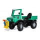 TRACTEUR A PEDALES UNIMOG FORESTIER 038244 ROLLY TOYS