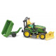 Tracteur tondeuse JOHN DEERE X949 et son personnage 62104 BRUDER