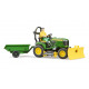 Tracteur tondeuse JOHN DEERE X949 et son personnage 62104 BRUDER