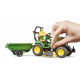 Tracteur tondeuse JOHN DEERE X949 et son personnage 62104 BRUDER