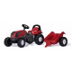 TRACTEUR A PEDALE RollyKid VALTRA REMORQUE 012527 ROLLY TOYS