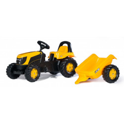 TRACTEUR A PEDALE RollyKid VALTRA REMORQUE 012527 ROLLY TOYS