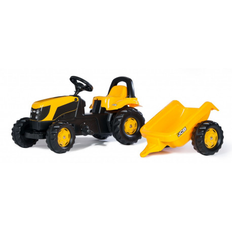 TRACTEUR A PEDALE RollyKid VALTRA REMORQUE 012527 ROLLY TOYS