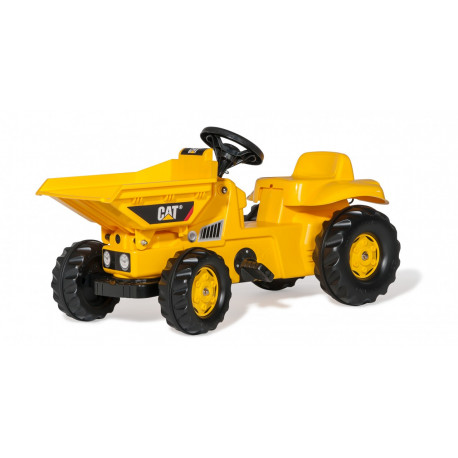 TRACTEUR A PEDALE RollyKid DUMPER CAT 024179 ROLLY TOYS