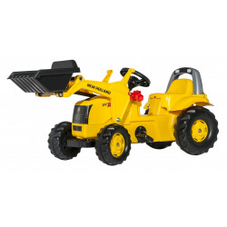 TRACTEUR A PEDALES RollyKid NEW HOLLAND Construction Pelle 025053 ROLLY TOYS