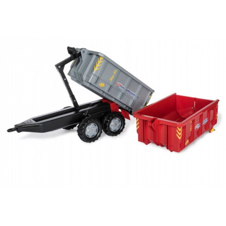 Remorque porte-container double 123933 ROLLY TOYS