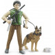 Garde forestier et son chien 62660 BRUDER 1/16