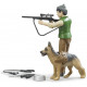 Garde forestier et son chien 62660 BRUDER 1/16